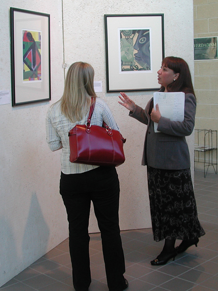 Women artist  Martinez